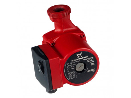 Насос циркуляционный Grundfos UPS 25-60 180 96281477 фото купить Насос циркуляционный Grundfos UPS 25-60 180 96281477 - цена с доставкой