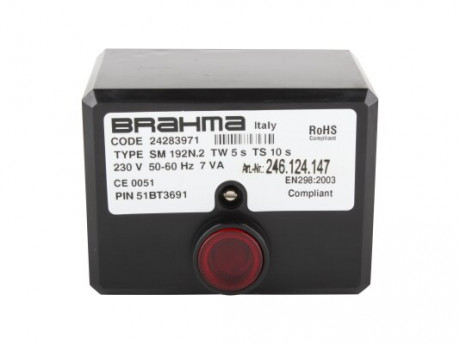купить Блок управления горением Brahma SM192N.2 24283971 - цена с доставкой