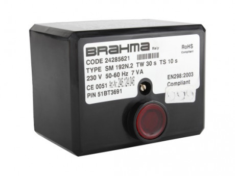 Блок управления горением Brahma SM192N.2 24285621 фото купить Блок управления горением Brahma SM192N.2 24285621 - цена с доставкой