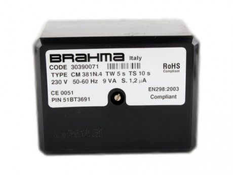 купить Блок управления горением Brahma CM381N.4 30390071 - цена с доставкой