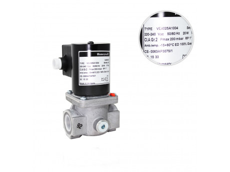 купить Газовый электромагнитный клапан Honeywell VE4025A 1004 для котлов Ferroli 36801510 - цена с доставкой