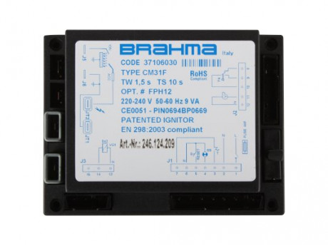 Менеджер горения Brahma CM31F 37106030 фото купить Менеджер горения Brahma CM31F 37106030 - цена с доставкой