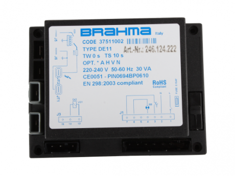 купить Менеджер горения Brahma DE11 37511002 - цена с доставкой