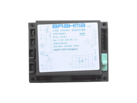 Блок управления горением Brahma NDM31 37542003 фото купить Блок управления горением Brahma NDM31 37542003 - цена с доставкой