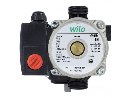 Насос контура отопления Wilo RS 15/5-3 P для котлов Wolf CGB/CGW/CGS-24 кВт 8602721 фото купить Насос контура отопления Wilo RS 15/5-3 P для котлов Wolf CGB/CGW/CGS-24 кВт 8602721 - цена с доставкой