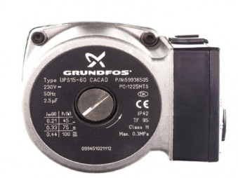 Купить Голова циркуляционного насоса Grundfos 35 кВт для котлов Bosch 87160107910-2 - цены