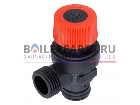 Клапан предохранительный KD 3 бар для котлов Protherm 0020094650 фото купить Клапан предохранительный KD 3 бар для котлов Protherm 0020094650 - цена с доставкой