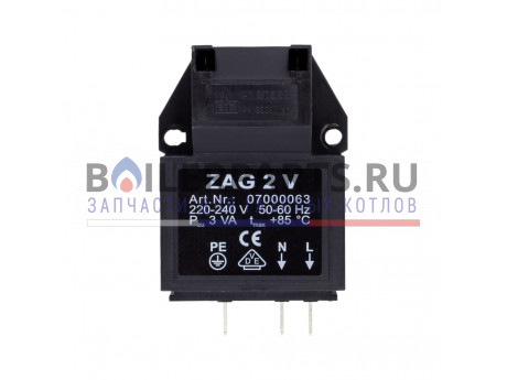 Трансформатор розжига Anstoss ZAG 2 V 07000066 фото купить Трансформатор розжига Anstoss ZAG 2 V 07000066 - цена с доставкой