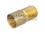 Переходник на расширительный бачок с 3/8G на 3/8G для котлов Vaillant 181061P купить Переходник на расширительный бачок с 3/8G на 3/8G для котлов Vaillant 181061P