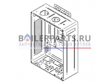 Корпус для котлов Rinnai 440014423 фото купить Корпус для котлов Rinnai 440014423 - цена с доставкой