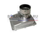 Патрубок дымохода для котлов Rinnai BR-K24 440016334 купить Патрубок дымохода для котлов Rinnai BR-K24 440016334 недорого