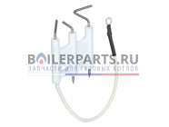 купить Электрод розжига (двойной) для газовой колонки Ariston 65152057 оригинал с доставкой