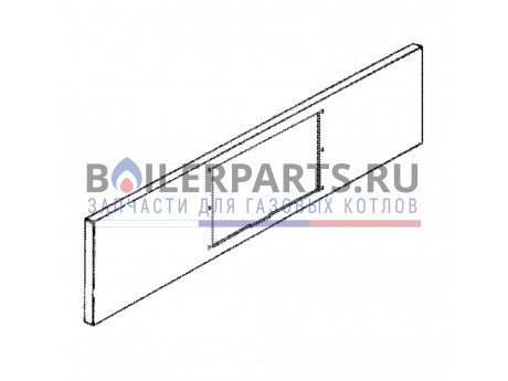 Панель передняя для котлов Baxi 711557900 фото купить Панель передняя для котлов Baxi 711557900 - цена с доставкой