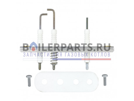 Комплект электродов розжига и ионизации для котлов Bosch/Buderus 87186630920 фото купить Комплект электродов розжига и ионизации для котлов Bosch/Buderus 87186630920 - цена с доставкой