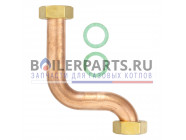 купить Трубка медная (обратка) для электрокотла Ferroli TOR 6-24 902625990 с доставкой