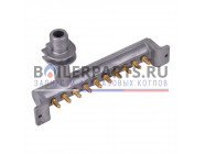 купить Коллектор с форсунками сжиженный газ LPG (TA 30) для котлов Kiturami H120120018 с доставкой