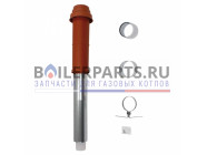 купить Вертикальный проход через стену DN60/100 для котлов Vaillant 0020015886 с доставкой