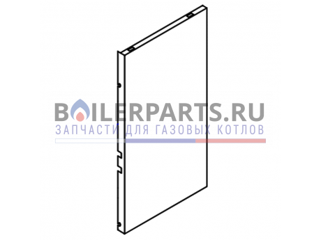 Панель облицовки (правая) для котлов Protherm 0020053472 фото купить Панель облицовки (правая) для котлов Protherm 0020053472 - цена с доставкой