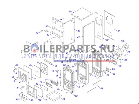 Кочерга для котлов Protherm 0020053489 фото купить Кочерга для котлов Protherm 0020053489 - цена с доставкой