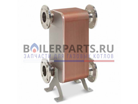 Теплообменник PHE S 240-40 (240 кВт) со скобами для котлов Vaillant 0020137070 фото купить Теплообменник PHE S 240-40 (240 кВт) со скобами для котлов Vaillant 0020137070 - цена с доставкой