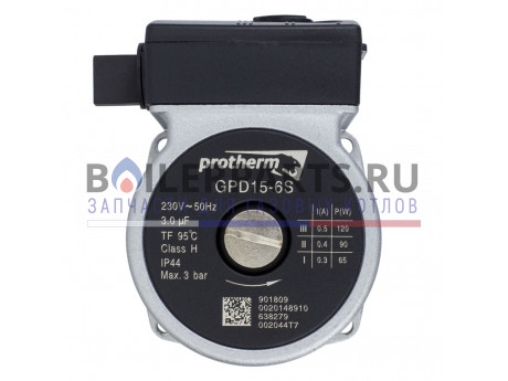Голова циркуляционного насоса GPD15-6S для котлов Protherm 0020207146-2 фото купить Голова циркуляционного насоса GPD15-6S для котлов Protherm 0020207146-2 - цена с доставкой