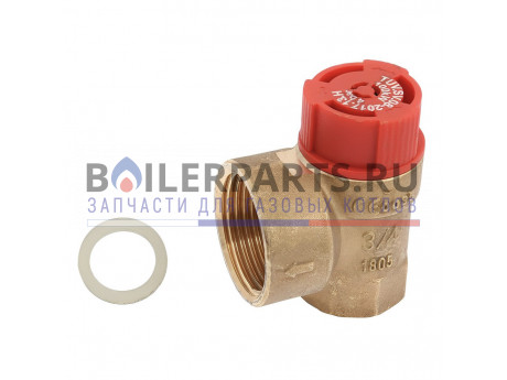 купить Предохранительный клапан 4 Бар для котлов Vaillant 0020268797 - цена с доставкой