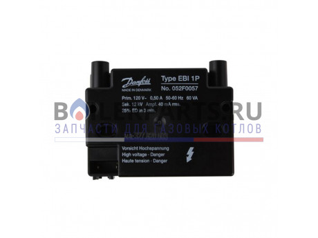 Трансформатор розжига Danfoss EBI 1P 052F0057 фото купить Трансформатор розжига Danfoss EBI 1P 052F0057 - цена с доставкой