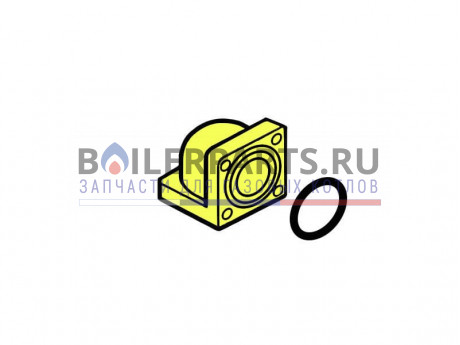 Фланец угловой для котлов Vaillant 088105 фото купить Фланец угловой для котлов Vaillant 088105 - цена с доставкой