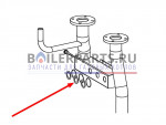 Уплотнение 54x40x3 epdm для котлов Baxi 130696005 купить Уплотнение 54x40x3 epdm для котлов Baxi 130696005 недорого