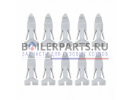 купить Набор фиксаторов из пластика (10 штук) для котлов Vaillant 132925 с доставкой