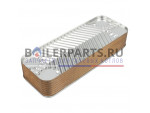 купить Теплообменник ГВС Zilmet 16 пластин для котлов Baxi/Westen 17b2071600.ZLMT
