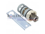 купить Патрон (картридж) трехходового клапана Honeywell для котлов Hermann Eura и Supermaster 21001433 с доставкой