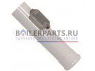 купить Удлинительная труба D80/80 мм 0,35 м с ревизией для котлов Vaillant 303092 с доставкой