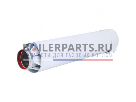 Удлинительная труба 0.5 м DN60/100 для котлов Vaillant 303801 фото купить Удлинительная труба 0.5 м DN60/100 для котлов Vaillant 303801 - цена с доставкой