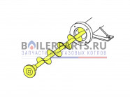 купить Шнек горелки Е9701 для котлов Ferroli 35601682 с доставкой