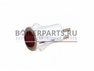 купить Кнопка сброса с лампочкой для котлов Ferroli 39801950 OEM с доставкой