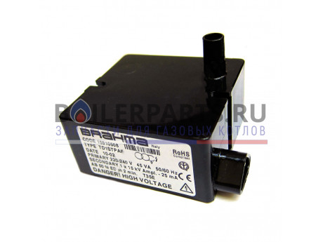 купить Трансформатор розжига Brahma TD1STPAF для котлов Ferroli 39814390 - цена с доставкой