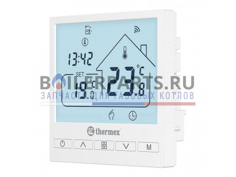 Термостат проводной комнатный Axioma для котлов Thermex Wi-Fi 511952 фото купить Термостат проводной комнатный Axioma для котлов Thermex Wi-Fi 511952 - цена с доставкой