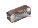 купить Вторичный теплообменник 22 пластины для котлов Italtherm Time 25-30-35 F 515000620