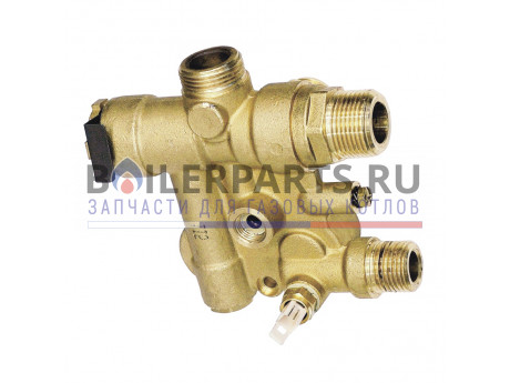 Трехходовой клапан в сборе без байпасного клапана для котлов Baxi Luna-3, Eco-3 5696200 фото купить Трехходовой клапан в сборе без байпасного клапана для котлов Baxi Luna-3, Eco-3 5696200 - цена с доставкой