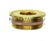 купить Заглушка G1 1/2" с уплотнением для котлов Bosch/Buderus/Junkers 8735100199 с доставкой