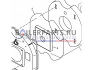 купить Изоляция двери для котлов Bosch, Buderus GE315 63004288 с доставкой