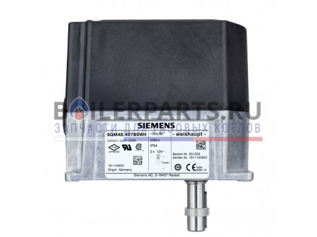 Сервопривод Siemens SQM48.497B9 для котлов Weishaupt 651503 фото купить Сервопривод Siemens SQM48.497B9 для котлов Weishaupt 651503 - цена с доставкой