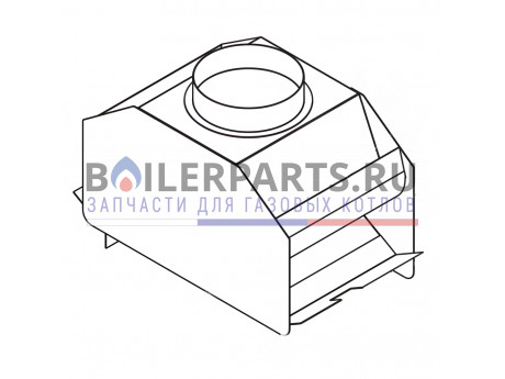 Колпак дымовых газов для котлов Alphatherm 6CAPFUMU02 фото купить Колпак дымовых газов для котлов Alphatherm 6CAPFUMU02 - цена с доставкой