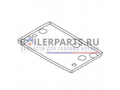 купить Нижняя панель камеры сгорания для котлов Alphatherm 6FONCACO00 - цена с доставкой