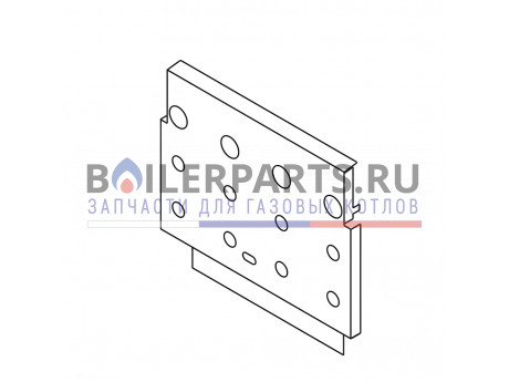 купить Передняя панель камеры сгорания для котлов Alphatherm 6FRONCAP01 - цена с доставкой
