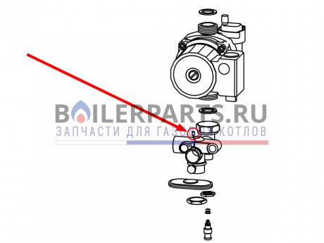 Винт клапана М4 (5шт) для котлов Fondital 6GRANVAL00 фото купить Винт клапана М4 (5шт) для котлов Fondital 6GRANVAL00 - цена с доставкой