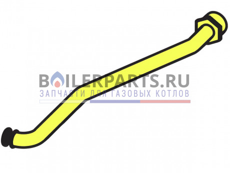 купить Трубка возврата из контура отопления для котлов Fondital 6TUBRIIM03 - цена с доставкой