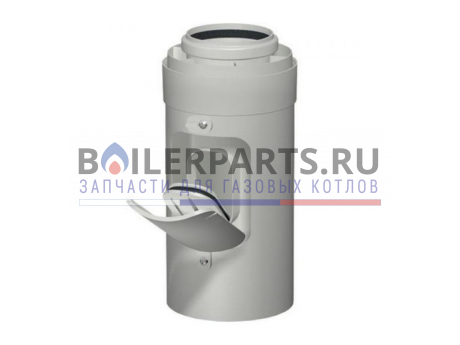 Ревизионный элемент прямой D=80 для котлов Viessmann 7197777 фото купить Ревизионный элемент прямой D=80 для котлов Viessmann 7197777 - цена с доставкой