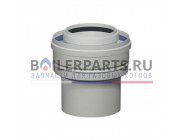 купить Адаптер (переходник) LAS с D 60/100 на D 80/125 для котлов Viessmann 7373240 с доставкой